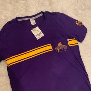 UAlbany Pink Victoria’s Secret t-shirt
